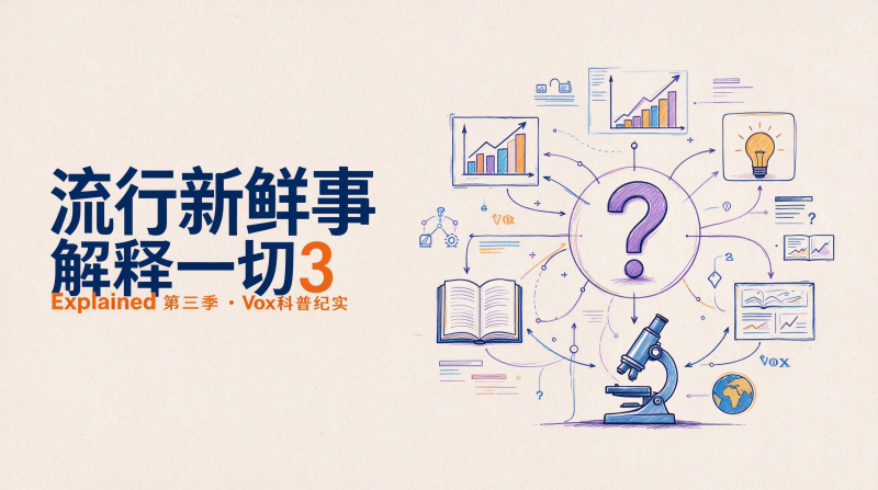 流行新鲜事解释一切 3 Explained 第三季:Vox 高分短纪录片,多角度解析社会与科学议题-毅衡部落