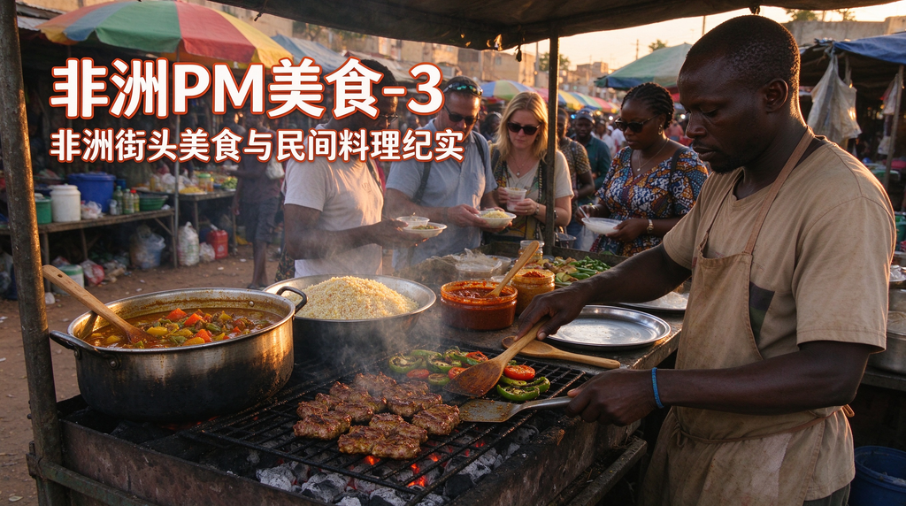 图片[1]-非洲 PM 美食 – 3：走进非洲街头摊档，记录地方风味、传统烹饪与民间美食日常-毅衡部落