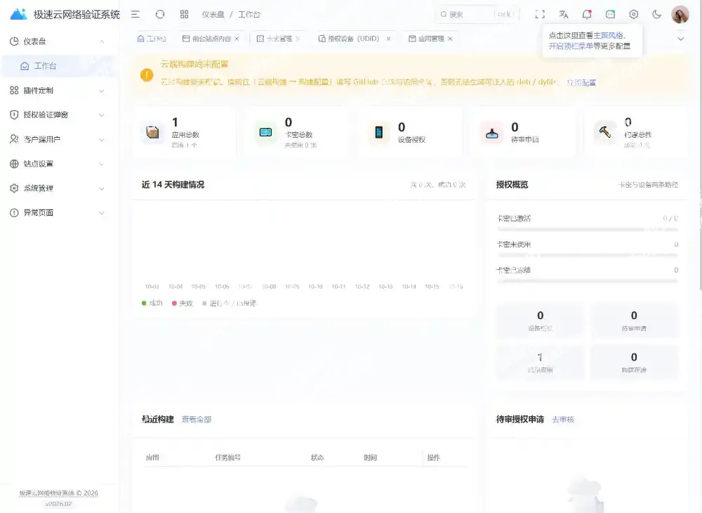 极速网络验证源码 无加密开源版