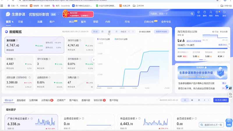淘宝VIP特训课-更新1016:蓝海选品+付费投放|短视频AI运营|大促起爆全流程,破解店铺无流量无利润难题